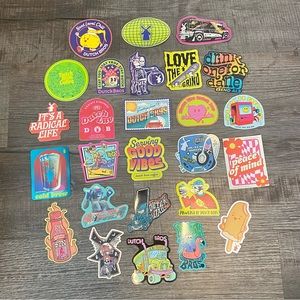 Pack of 26 Unique Ditch Bros Stickers
